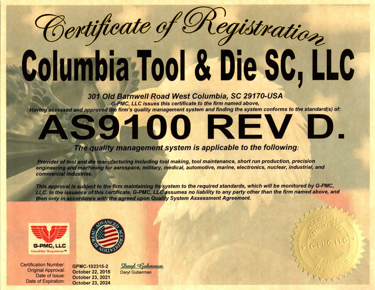 COLUMBIA-AS9100D---21---24